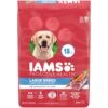 IAMS Large Breed Adult Dry Dog Food Lamb & Rice Recipe, 15 Lb. Bag
