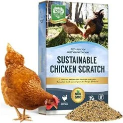 Small Pet Select Sustainable Chicken Scratch, Non-GMO, Corn Free, Soy Free. Locally Sourced & Made In Small Batches. 10 Lb -Zoo Shop 51rcDcuBML. AC 1