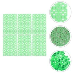 Iplusmile 18pcs Holder, Slip Feet Bunny Pattern Leaky Skin Design Other Cat Dog Mat- Anti- And Anti-Scratching Color Resting Pet, Splice Pads Foot Mats- Water Heat Mats Plastic -Zoo Shop 51rxhMBBsLL