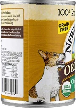 Newman's Own Organics Chicken Dinner For Dogs, 12.7-Oz (Pack Of 12) 10 Newman's Own Organics Chicken Dinner For Dogs, 12.7-Oz (Pack Of 12) -Zoo Shop 51sHbcxF1cL