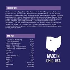 Best Breed Dr. Gary's Grain Free Cat Diet Slow-Cooked In USA [Natural Dry Dog Food For All Ages] Dark Brown 24 Lbs. (New) -Zoo Shop 51sThePbWKL