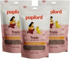 Pupford Freeze Dried Dog Training Treats, 475+ For Puppy , Low Calorie, Vet Approved, All Natural, Healthy For Small To Large Dogs (Chicken) 21 Pupford Freeze Dried Dog Training Treats, 475+ For Puppy , Low Calorie, Vet Approved, All Natural, Healthy For Small To Large Dogs (Chicken) -Zoo Shop 51sYszIlQ9L. AC