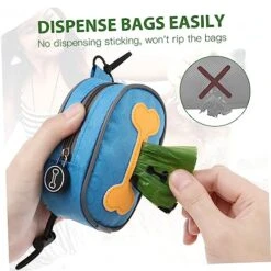 Dog Waste Bag Pet Waste Bag Pet Waste Bags Dog Travel Bag Doggy Waste Bags Dog Waste Pouch Holder For Leash Dispenser Zippered Pouch Dog Bag Holder Garbage Bag Trash Bag -Zoo Shop 51seA2qF1wL
