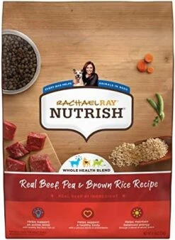 Rachael Ray Nutrish Premium Natural Dry Dog Food, Real Beef, Pea & Brown Rice Recipe, 14 Pounds, Model:-P -Zoo Shop 51sgtVOk qL. AC