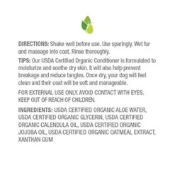 Pure And Natural Pet - Fragrance Free Hypoallergenic Organic Conditioner Fragrance Free 16 Oz. 9 Pure And Natural Pet - Fragrance Free Hypoallergenic Organic Conditioner Fragrance Free 16 Oz. -Zoo Shop 51sk7HdVe7L