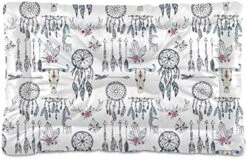 Poeticcity Seamless Colorful Japanese Food On White Dog Cat Bed Mat, Soft Crate Pad Mattress Cushion For Small Medium Pets, Anti Slip Sleeping Kennel Mat Washable & Dry 24x18 Inch -Zoo Shop 51smBKbpueL. AC