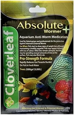 Plymouth Discus Product WORMER Plus - Freshwater And Saltwater Fish Powder Medication. With Parasites And Flukes. (5G - Treats 600 GALLONS) -Zoo Shop 51sqpvmejgS. AC 1