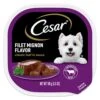 CESAR Soft Wet Dog Food Classic Loaf In Sauce Filet Mignon Flavor, (24) 3.5 Oz. Easy Peel Trays 2 CESAR Soft Wet Dog Food Classic Loaf In Sauce Filet Mignon Flavor, (24) 3.5 Oz. Easy Peel Trays -Zoo Shop 51sqz0VwsJL