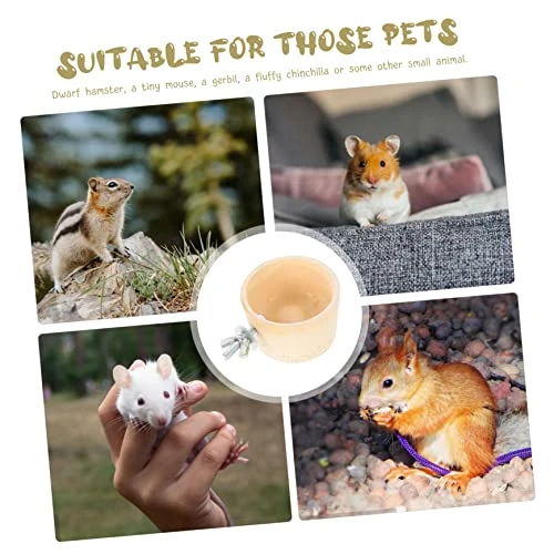 3 Pcs Pet Bowl Rabbit Food Puppy Water Bowl Food Dispenser Feeder Hamsters Water Feeder For Hamsters Bunny Feeder Cage Feeding Bowl Hamster Bamboo Food Holder Small Pet Bowl Wooden 4 3 Pcs Pet Bowl Rabbit Food Puppy Water Bowl Food Dispenser Feeder Hamsters Water Feeder For Hamsters Bunny Feeder Cage Feeding Bowl Hamster Bamboo Food Holder Small Pet Bowl Wooden - Image 2