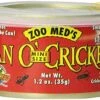 Zoo Med Can O' Mini Sized Crickets 1.2 Oz (200 Crickets) - Pack Of 10