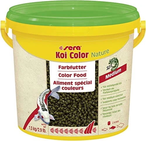 Sera 7022 KOI Color Medium 3.800 Ml Pet Food, One Size 3 Sera 7022 KOI Color Medium 3.800 Ml Pet Food, One Size
