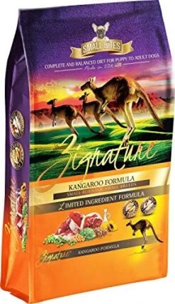 Zignature Trout & Salmon Limited Ingredient Formula Dry Dog Food Small Bites 4lb -Zoo Shop 51t8zBsydpL. AC