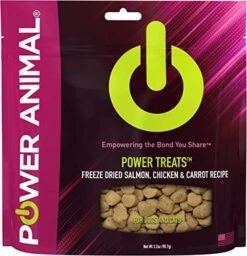 POWER Animal Power Treats - Freeze Dried Dog Treats And Cat Treats - Premium Quality Ingredients, Real Meat First Ingredient, All Natural, Humanely Sourced, Made In The USA -Zoo Shop 51tIUZLNuL. AC