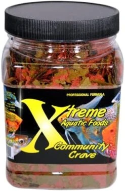 Xtreme Aquatic Foods 2211-F Community Crave Flake, 8 Oz -Zoo Shop 51tLPmnxk1L. AC