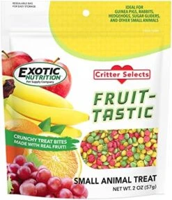 Fruit-Tastic Treat (3 Lb.) - Healthy Crunchy Fruit-Flavored Treat - Sugar Gliders, Squirrels, Marmosets, Prairie Dogs, Hamsters, Chinchillas, Exotic Birds, Rabbits, Guinea Pigs, Degus & Small Pets 10 Fruit-Tastic Treat (3 Lb.) - Healthy Crunchy Fruit-Flavored Treat - Sugar Gliders, Squirrels, Marmosets, Prairie Dogs, Hamsters, Chinchillas, Exotic Birds, Rabbits, Guinea Pigs, Degus & Small Pets -Zoo Shop 51tLa5ZCE4L. AC