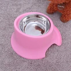 POPETPOP Stainless Steel Feeding Bowl Slow Feeder Bowl Fun Anti Choke Pet Bowls Food Feeding Bowl For Pet Dog Cat -Zoo Shop 51tSSrWYF3L
