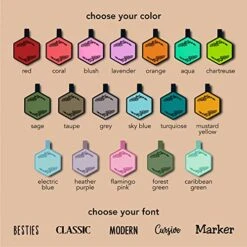 Besties Pets Blossom Customized Silicone Pet ID Name Tags For Collars - Silent And Jingle Free - Ships Fast From California- Custom Designs For Dogs And Cats - Personalized - Laser Engraved