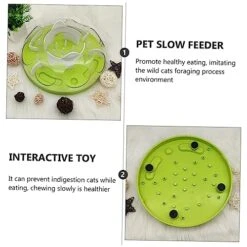 POPETPOP Cat Anti Choking Toy Doll Playsets Chew Toys Puppy Puzzle Small Puppy Toys Cat Puzzle Bowl Interactive Cat Food Bowl Cat Training Plaything Pet Cat Slow Feeding Toy Cat Maze Feeder -Zoo Shop 51uYt9NJeoL