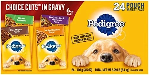 Pedigree Choice Cuts In Gravy Adult Wet Dog Food Variety Packs, 3.5 Ounce - 18 Count (Pack Of 2) 16 Pedigree Choice Cuts In Gravy Adult Wet Dog Food Variety Packs, 3.5 Ounce - 18 Count (Pack Of 2) - Image 14