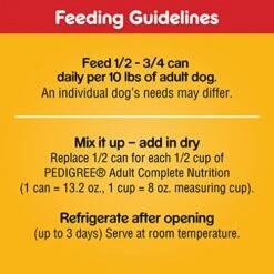 PEDIGREE CHOICE CUTS IN GRAVY Adult Canned Soft Wet Dog Food With Beef, 13.2 Oz. Cans (Pack Of 12) -Zoo Shop 51v8FtbuETL