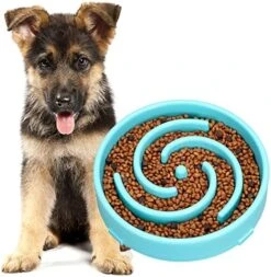 JASGOOD Slow Feeder Dogs Bowl For Large Dogs,Anti-Gulping Pet Slower Food Feeding Bowls Stop Bloat,Preventing Choking Healthy Design Dogs Bowl -Zoo Shop 51vKxayLP3L. AC
