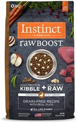 Instinct Raw Boost Grain Free Recipe With Real Beef Natural Dry Dog Food, 4 Lb. Bag -Zoo Shop 51vNWbGZsL. AC 1