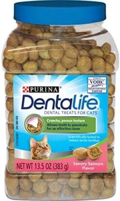 DentaLife Purina Made In USA Facilities Cat Dental Treats, Tasty Chicken Flavor - 19 Oz. Canister 21 DentaLife Purina Made In USA Facilities Cat Dental Treats, Tasty Chicken Flavor - 19 Oz. Canister -Zoo Shop 51vTzxyoTiL. AC