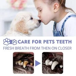 GENERIC 2 Pcs PetClean Teeth Cleaning Spray For Dogs & Cats,2023 New Pet Oral Spray Clean Teeth,Pet Clean Teeth Cleaning Spray For Dogs & Cats,pet Breath Freshener Spray Care Cleaner,pet Bad Breath Treatment -Zoo Shop 51vW1gbHbIL