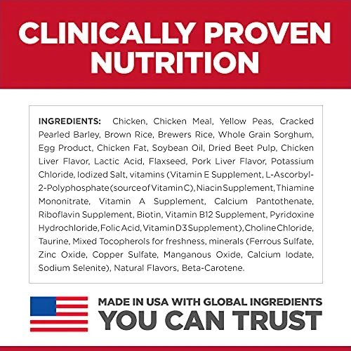 Hill's Science Diet Adult Sensitive Stomach And Skin, Small Bites Dry Dog Food, Chicken & Barley Recipe, 4 Lb. Bag 4 Hill's Science Diet Adult Sensitive Stomach And Skin, Small Bites Dry Dog Food, Chicken & Barley Recipe, 4 Lb. Bag - Image 2