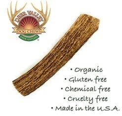 Deer Valley Dog Chews (Giant Single, 8-10 Inches) - Sustainably-Sourced Deer Antler For Extra Large Breeds - Durable And Enticing Chew Toy For Aggressive Chewers 11 Deer Valley Dog Chews (Giant Single, 8-10 Inches) - Sustainably-Sourced Deer Antler For Extra Large Breeds - Durable And Enticing Chew Toy For Aggressive Chewers -Zoo Shop 51w1juHmmmL