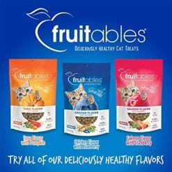Fruitables Cat Treats – Crunchy Treats For Cats – Healthy Low Calorie Treats Packed With Protein – Free Of Wheat, Corn And Soy – Made With Real Chicken With Blueberry – 30 Ounces 18 Fruitables Cat Treats – Crunchy Treats For Cats – Healthy Low Calorie Treats Packed With Protein – Free Of Wheat, Corn And Soy – Made With Real Chicken With Blueberry – 30 Ounces -Zoo Shop 51xUyJJhcTL