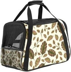 Pet Carrier Lovely Little Dog Bone Dog Food Soft-Sided Pet Travel Carriers For Cats,Dogs Puppy Comfort Portable Foldable Pet Bag Airline Approved -Zoo Shop 51xcl3sOOHL. AC