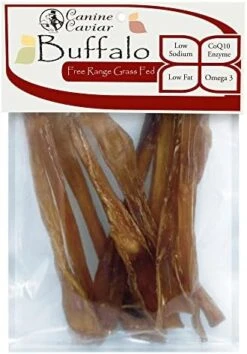 Canine Caviar Buffalo Tendon Dog Chew Sticks 6 Inch Toothpick Style Bully Sticks For Large Dogs, Medium Dogs, And Small Dogs - Best Long Lasting Dog Treats For Aggressive Chewers (Pack Of 10) -Zoo Shop 51xdCkEsNL. AC