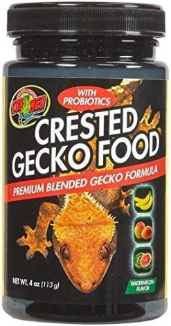 Zoo Med Crested Gecko Food - Watermelon Flavor 4 Oz (113 G) - Pack Of 4