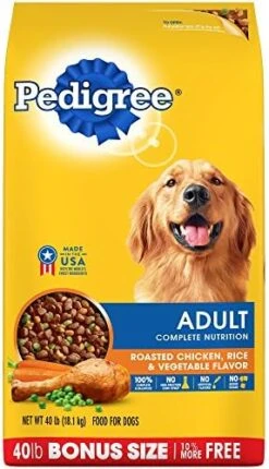 Pedigree High Protein Adult Dry Dog Food Chicken And Turkey Flavor Dog Kibble, 18 Lb. Bag -Zoo Shop 51xkBpUnvL. AC
