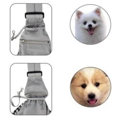 Cat Carrier Pet Bag Going Out Cat Bag Messenger Bag Cat Going Out Bag Dog Backpack Dog Bag Going Out Carrying Bag Backpack Pet Carrier (Color : Gray) -Zoo Shop 51y4STJN71L