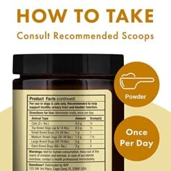 Dr. Mercola, Bark & Whiskers, Bladder Support, For Cats And Dogs, 3.17 Oz (90g) Promotes Optimal Urinary Tract Health And Function, Non GMO, Soy Free, Gluten Free -Zoo Shop 51y78aoBNeL