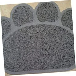 Pet Food Mat 2pcs Cat Mat Rubber Pet Placemat Water Proof Litter Mat Puppy Washing Mat Anti-Skid Dog Pad Pet Accessories Pet Feeding Placemat Cat Litter Mat PVC Grey Pet Cat 10 Pet Food Mat 2pcs Cat Mat Rubber Pet Placemat Water Proof Litter Mat Puppy Washing Mat Anti-Skid Dog Pad Pet Accessories Pet Feeding Placemat Cat Litter Mat PVC Grey Pet Cat -Zoo Shop 51yRW8Al9ML