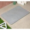 Diatomaceous Earth Stone Pet Mat - Graphite Grey 2 Diatomaceous Earth Stone Pet Mat - Graphite Grey -Zoo Shop 51yRkhquzPL