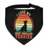 GENERIC I-Love-My-west-Highland-Terrier Pet Bandana Collar - Scarf Collar - Art Dog Bandana Minimal Head Cicumference -Zoo Shop 51yZ5F8byqL