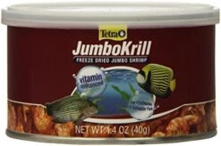 Tetra JumboKrill Freeze-Dried Jumbo Shrimp 14 Ounces, Natural Shrimp Treat For Aquarium Fish, Red (16200) -Zoo Shop 51yZE66zNkL. AC