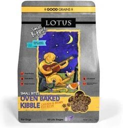 Lotus Small Bite Dry Dog Food, Sardine And Pollock, 10 Lb -Zoo Shop 51yc edttL. AC
