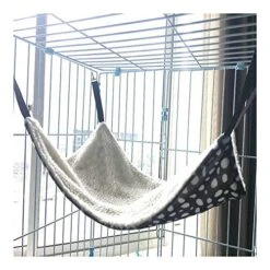 YangYan 1pcs Cat Bed Hammock Warm House Soft Ferret Rest House Fur Hanging Cat Cage Soft Pets Supplies (Color : C) -Zoo Shop 51yjQgzFd6L