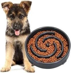 JASGOOD Slow Feeder Dogs Bowl For Large Dogs,Anti-Gulping Pet Slower Food Feeding Bowls Stop Bloat,Preventing Choking Healthy Design Dogs Bowl -Zoo Shop 51ypMLh50AL. AC