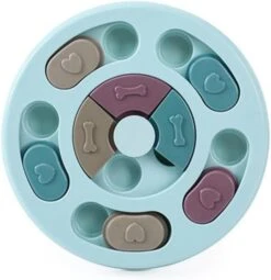 Vakitar Dog Treat Puzzle Interacive Cute Shape Slow Eating Dogs Food Puzzle Feeder Toys For Pet Dog(Claw Blue) -Zoo Shop 51z0ZHW8QxL. AC