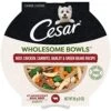 Cesar Wholesome Bowls Adult Soft Wet Dog Food Beef, Chicken, Carrots, Barley & Green Beans Recipe, (10) 3 Oz. Bowls -Zoo Shop 51z2eavgLpL