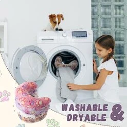 Sweetude 4 Pcs Pillows For Cats Soft Cat Bed Pillow Fluffy PET Calming Toy Half Donut Cuddler U Shaped PET Neck Pillow Training Toy Joint Relief Cervical Protection Sleeping Improve (Claw) -Zoo Shop 51z5J0Qw1qL