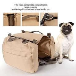 Outdoor Dog Backpack, Breathable Dog Backpack For Hiking Pet -Zoo Shop 51z7fsfbz1S