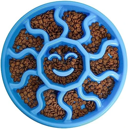 Slow Feeder Dog Bowl For Large And Medium Dogs, Non-Slip Dog Slow Feeder, Anti-Choking Slow Eating Bowl, Pet Slower Food Dish For Dry Wet Food(Green) 8 Slow Feeder Dog Bowl For Large And Medium Dogs, Non-Slip Dog Slow Feeder, Anti-Choking Slow Eating Bowl, Pet Slower Food Dish For Dry Wet Food(Green) - Image 6