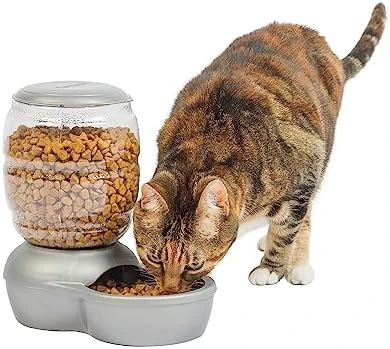 Petmate Pet Cafe Feeder Dog And Cat Feeder Pearl Tan, 12 Lb 9 Petmate Pet Cafe Feeder Dog And Cat Feeder Pearl Tan, 12 Lb - Image 7